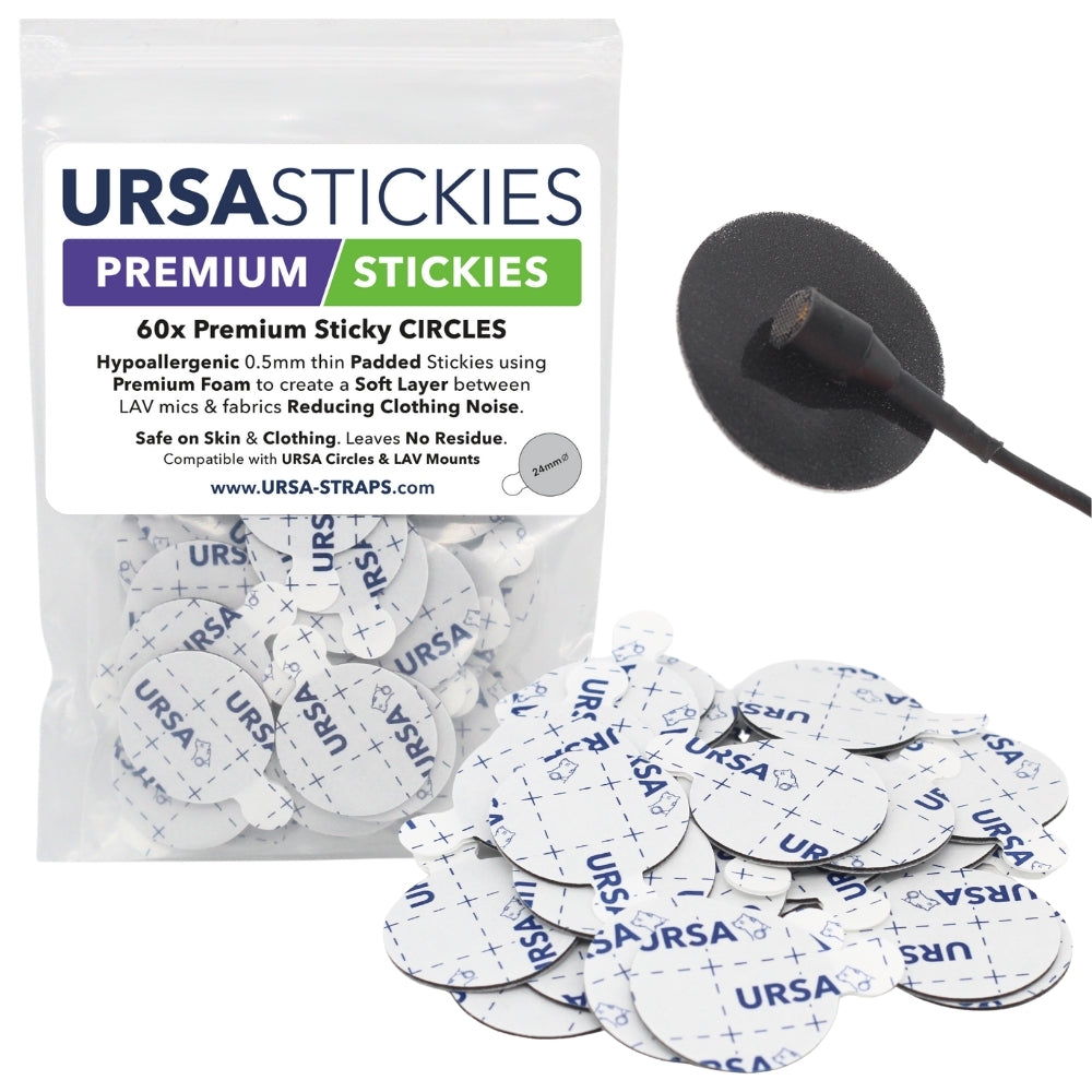 Pack of 60 PREMIUM Sticky Circles