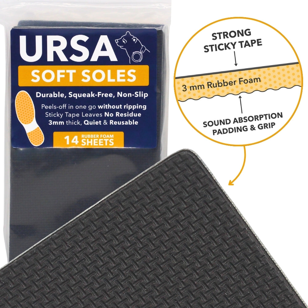 SOFT SOLES - 14 SOFT SOLE SHEETS