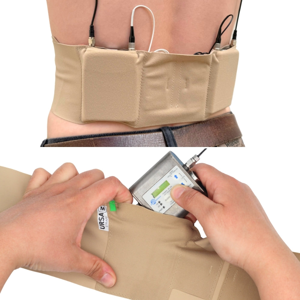 SMALL DOUBLE POUCH WaistBig Pouch - Beige