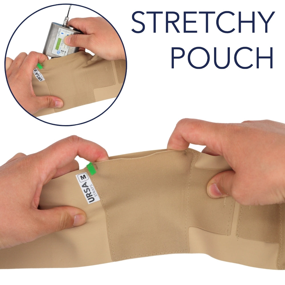 SMALL DOUBLE POUCH WaistBig Pouch - Beige