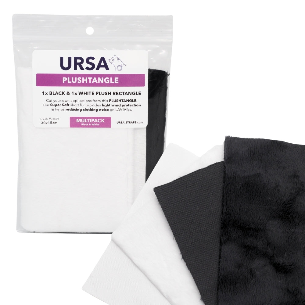 2x PlushTangle 60x15cm - Black/White