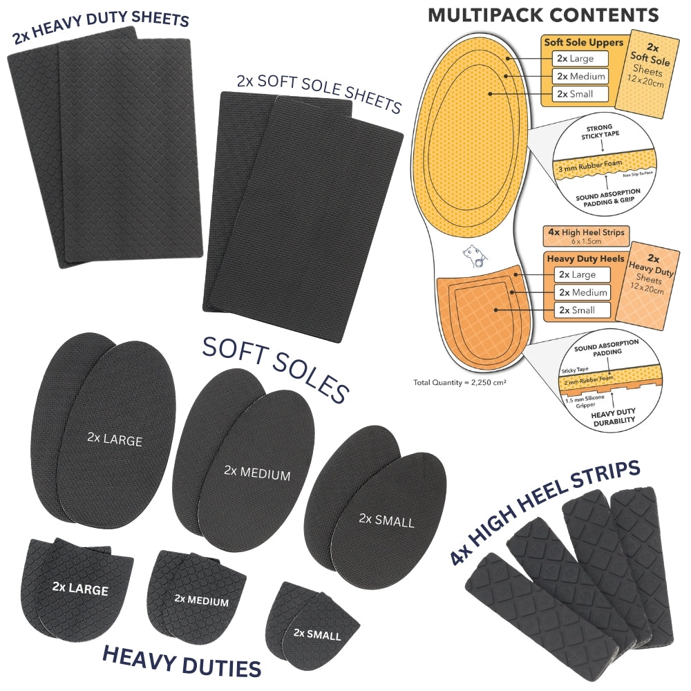 Soft Soles & Heavy Duties - Multipack