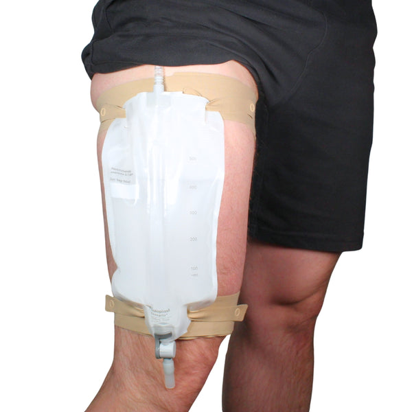 x2 Catheter Leg Straps Foley Catheter Leg Straps