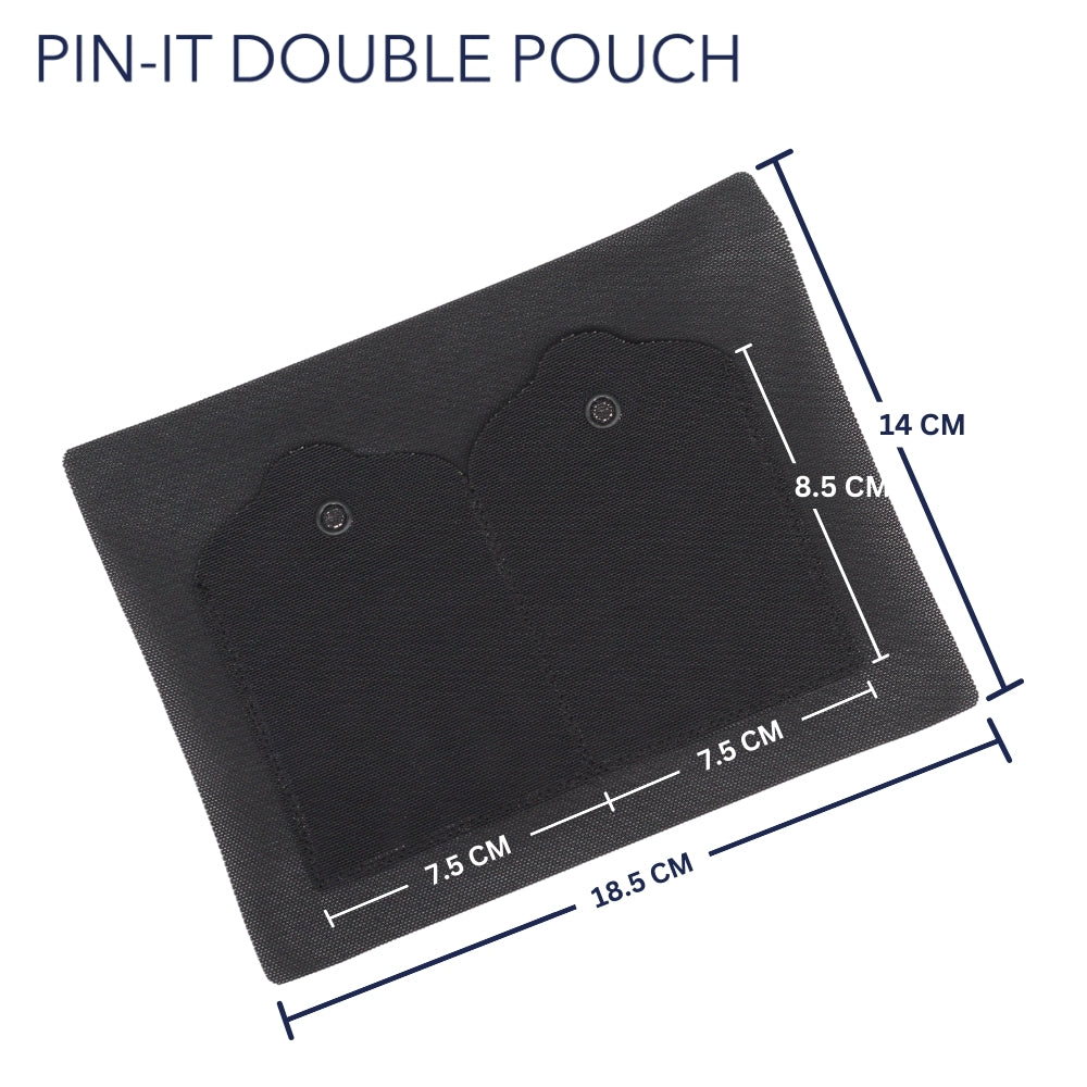 Double Pouch / Black