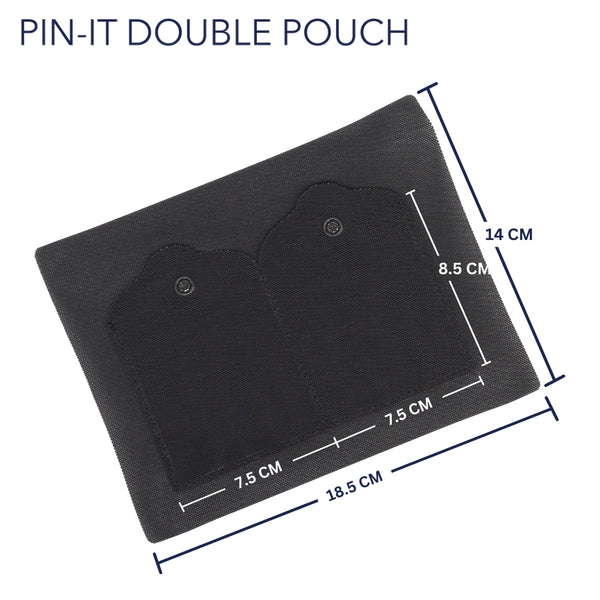 Double Pouch / Black