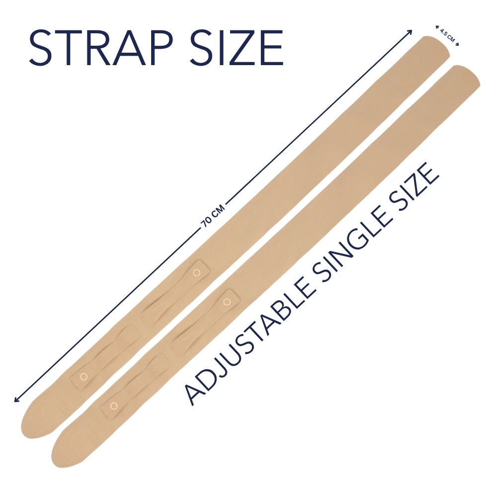 x2 Catheter Leg Straps Foley Catheter Leg Straps