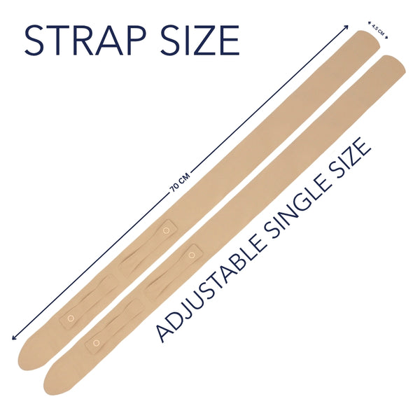 x2 Catheter Leg Straps Foley Catheter Leg Straps