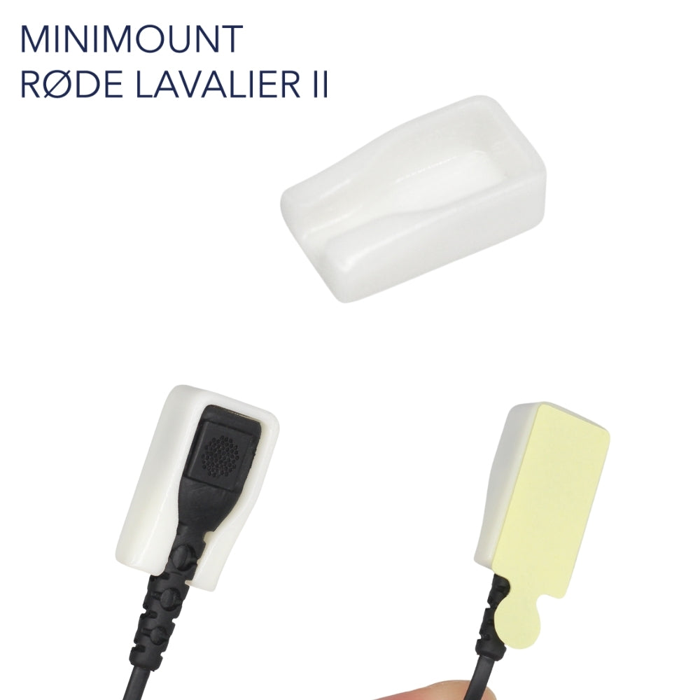 White / Rode Lavalier II