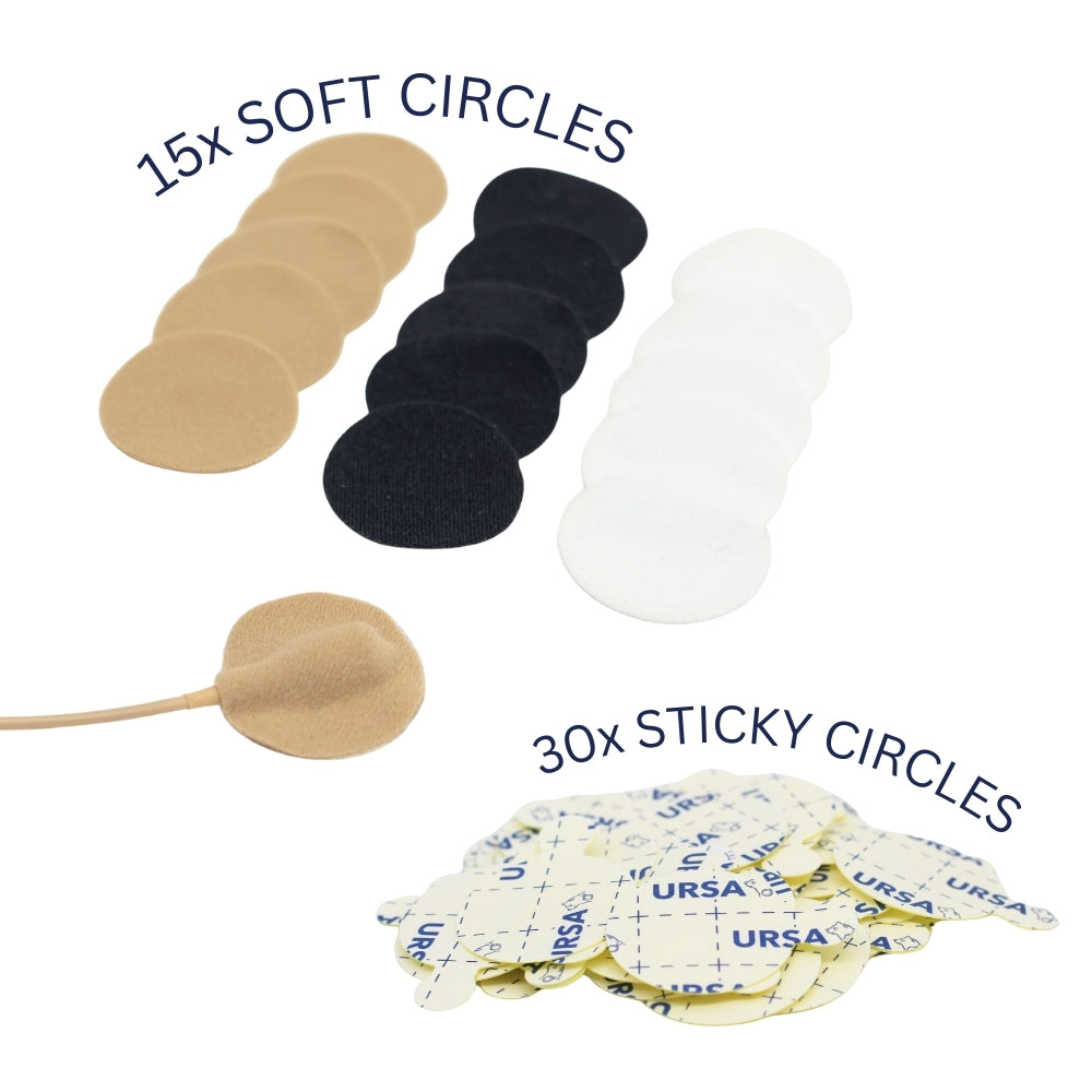 URSA Plush Circles - 5mm length short coat LAV covers. Reusable URSA Plush Circles - 5mm length short coat LAV covers. Reusable