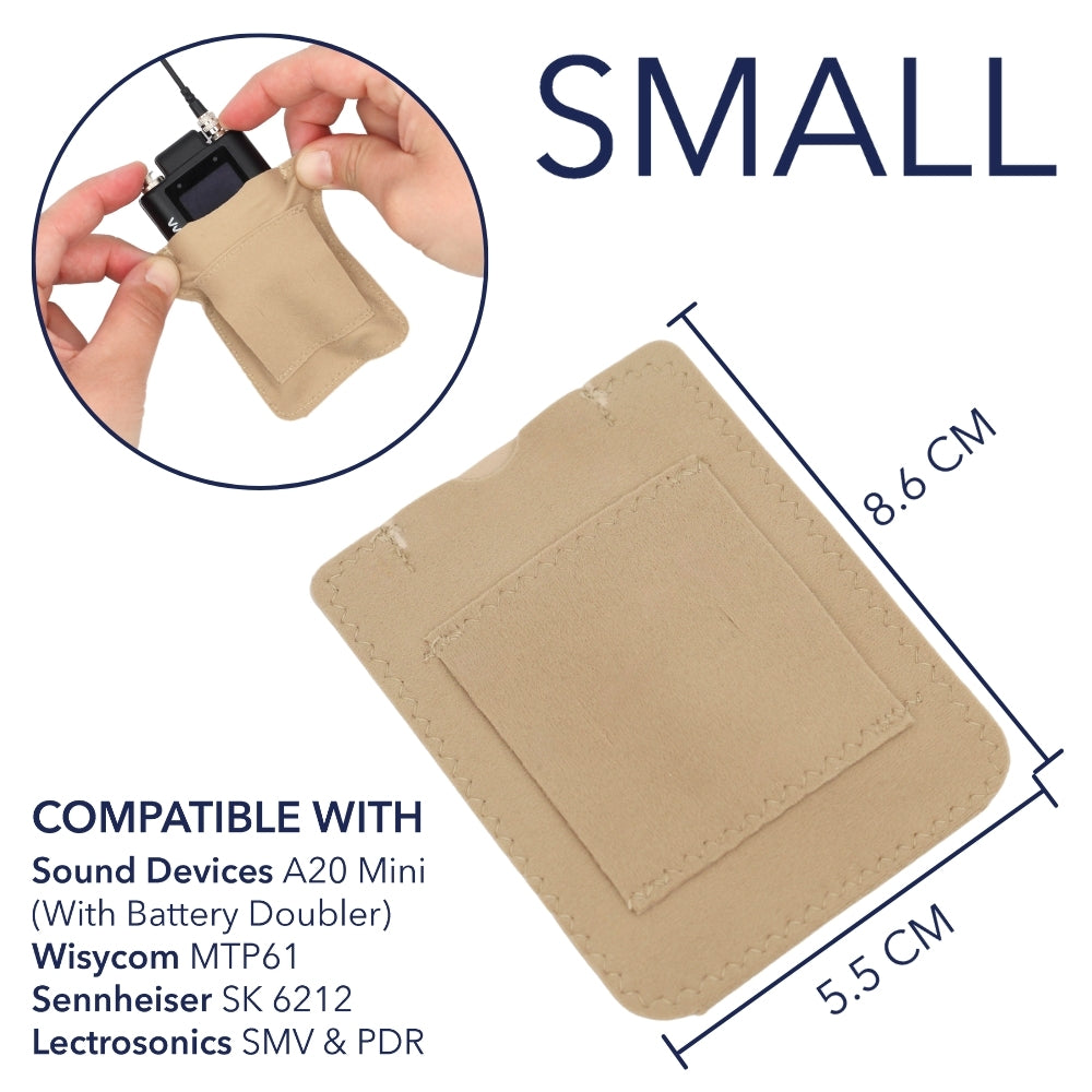 Belt Pouch XL - Beige (Q5X PlayerMic) – URSA Studio