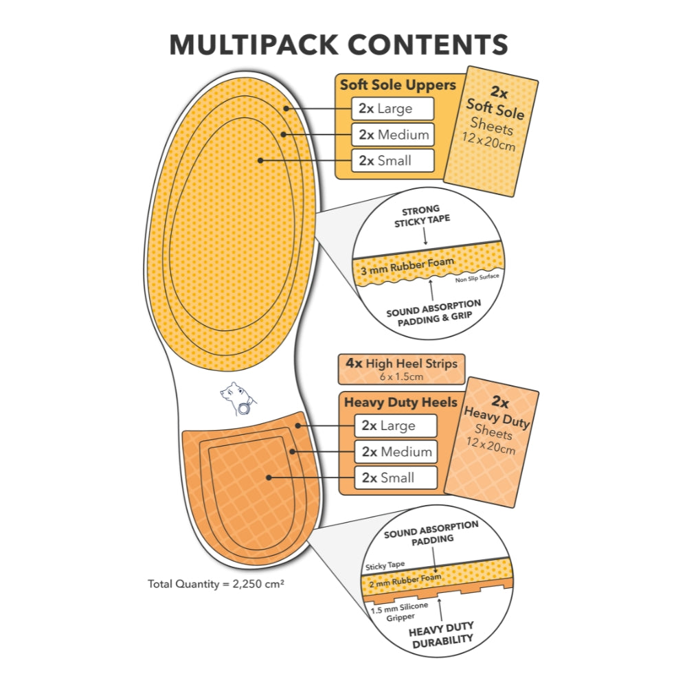Soft Soles & Heavy Duties - Multipack