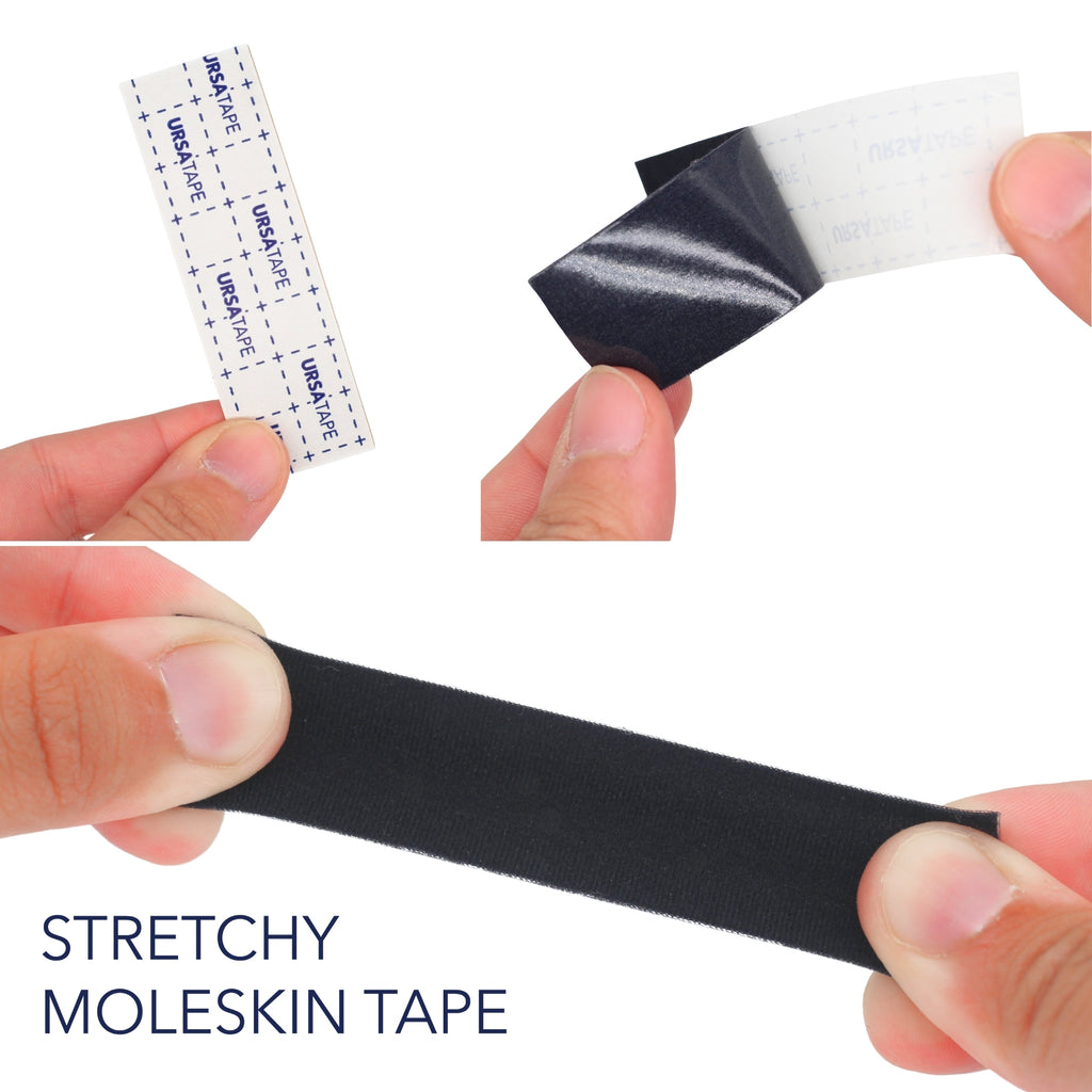 Black / 30 Small Strips (8 x 2.5cm)