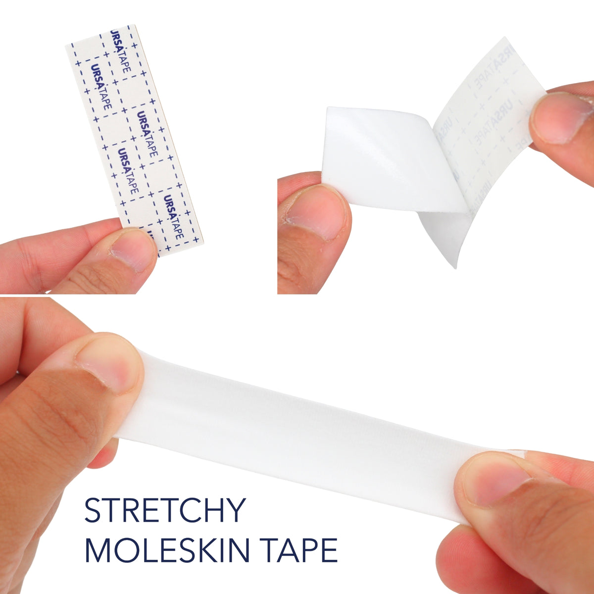 White / 30 Small Strips (8 x 2.5cm)