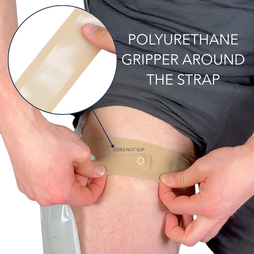 x2 Catheter Leg Straps Foley Catheter Leg Straps