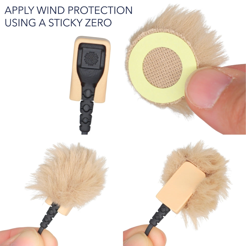 Beige / Rode Lavalier II