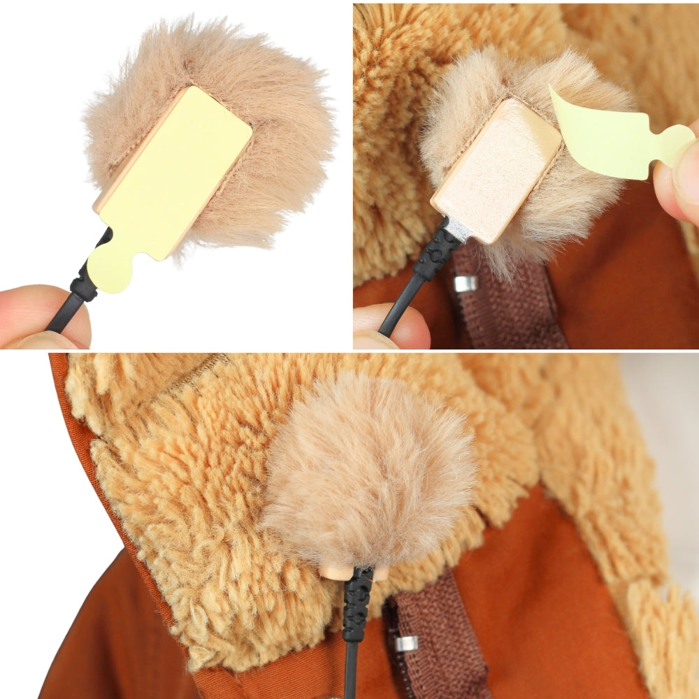 Beige / Rode Lavalier II