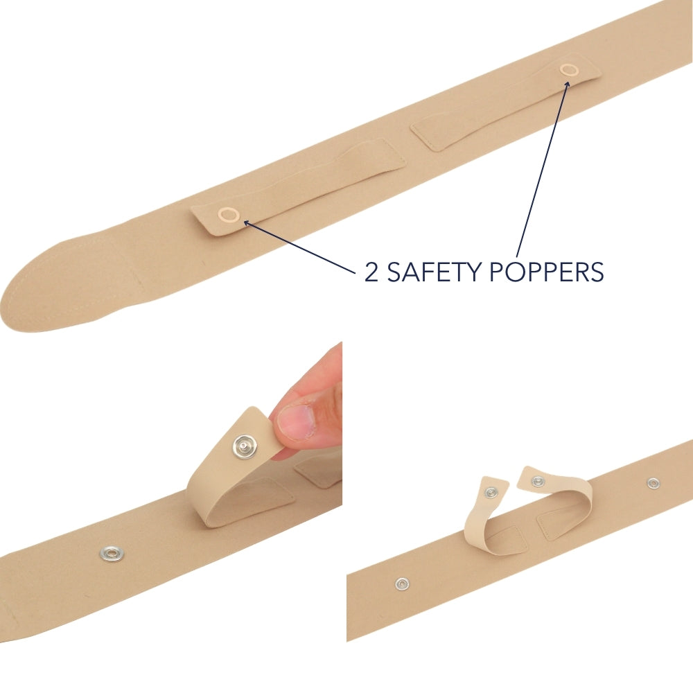 x2 Catheter Leg Straps Foley Catheter Leg Straps