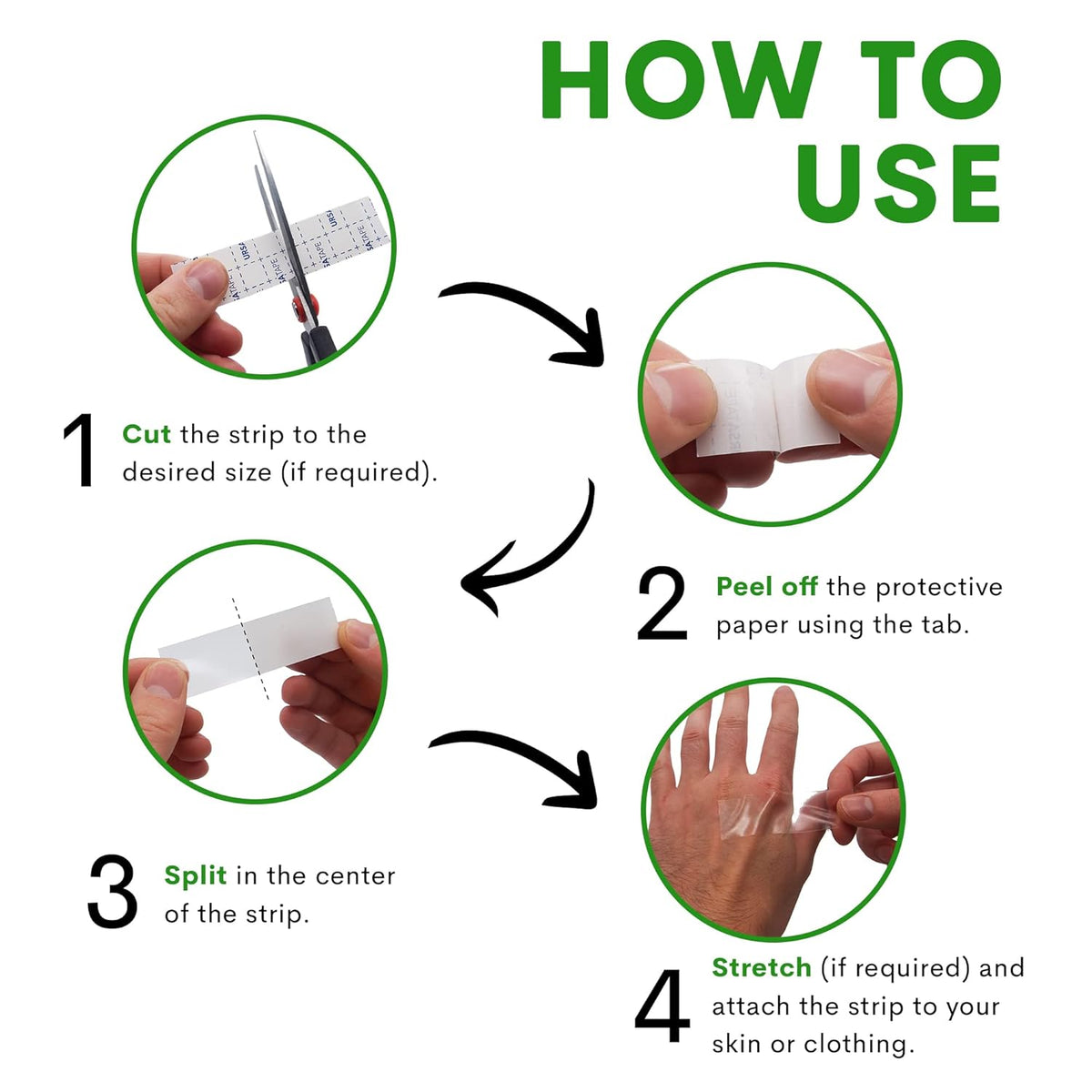 URSA Double-Sided Skin-Safe Strips