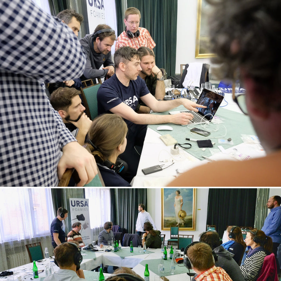 URSA Straps team, products and workshops