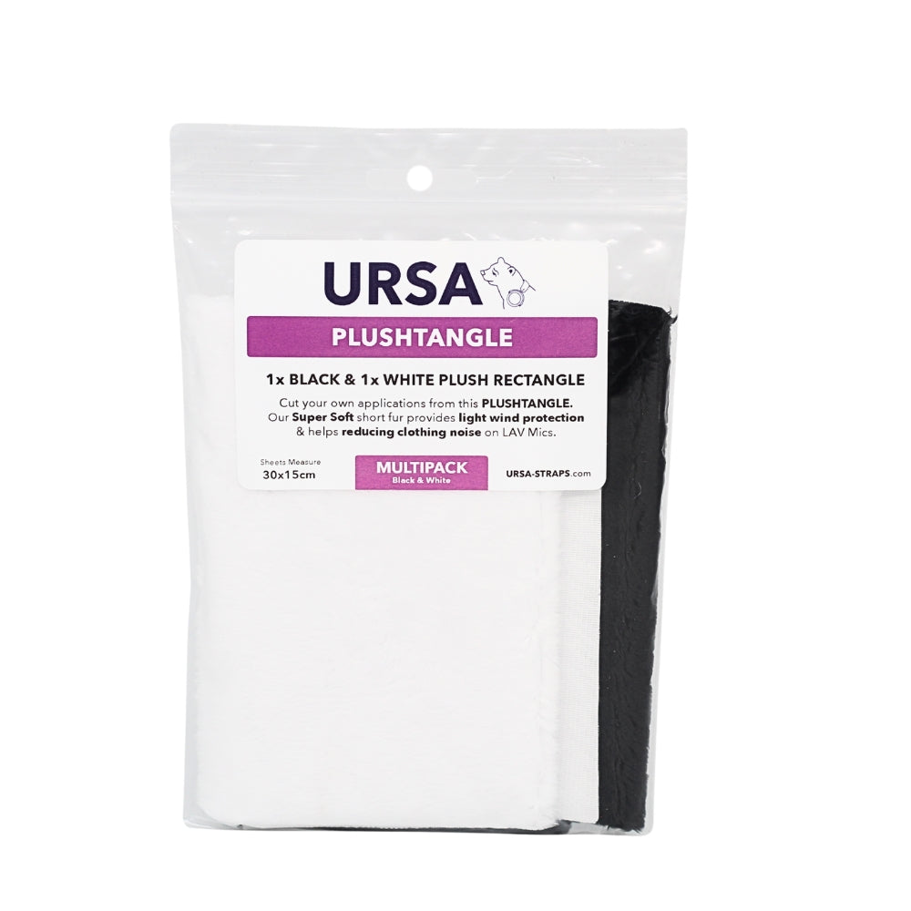 2x PlushTangle 60x15cm - Black/White