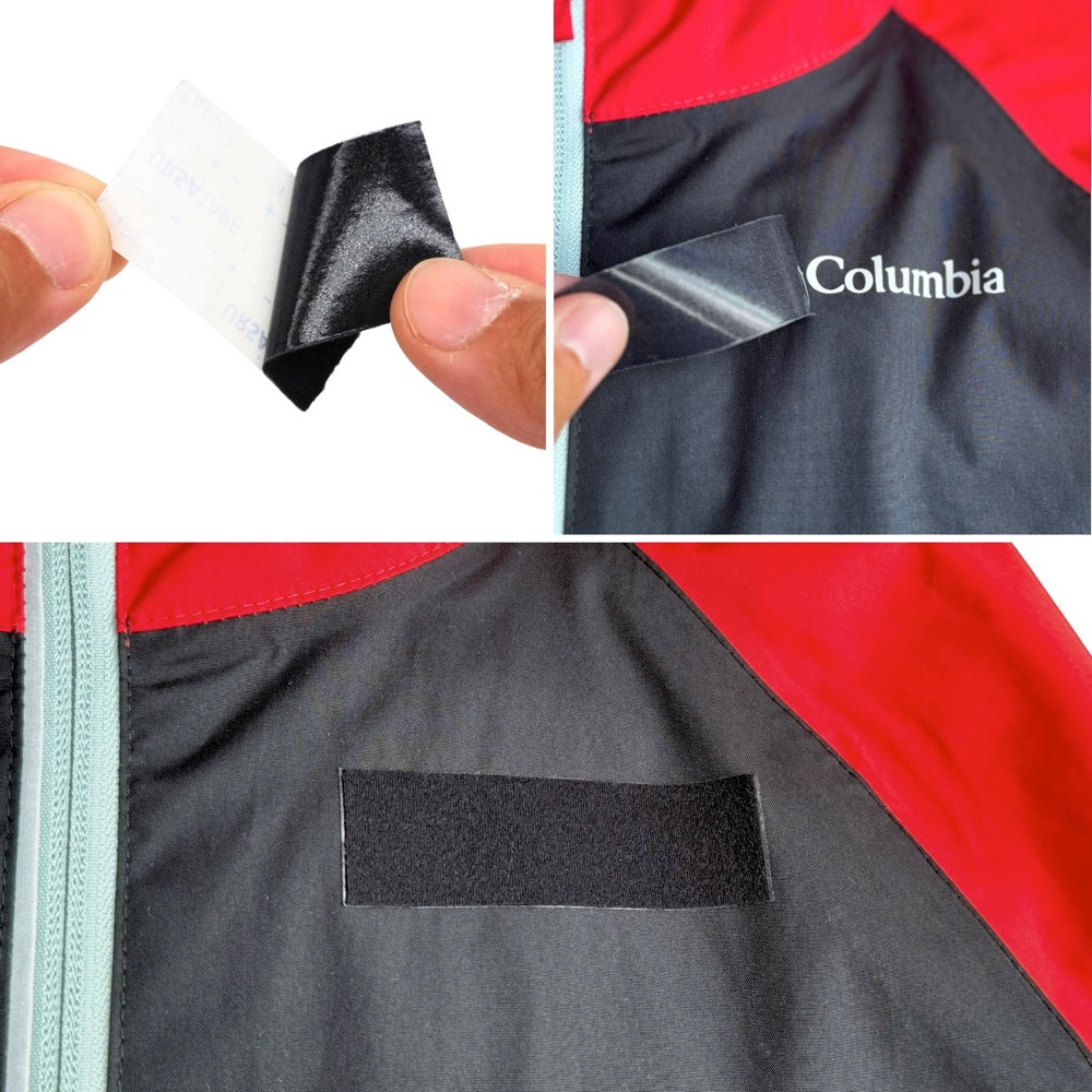 Black / 30 Small Strips (8 x 2.5cm)