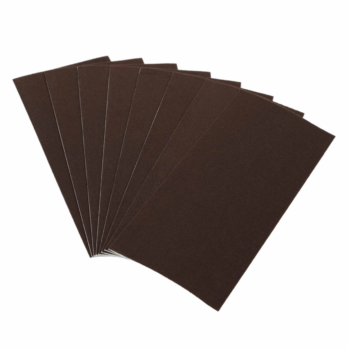 Brown / 8 Large Strips (15 x 7.5cm)
