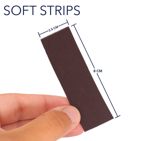 Brown / 30 Small Strips (8 x 2.5cm)