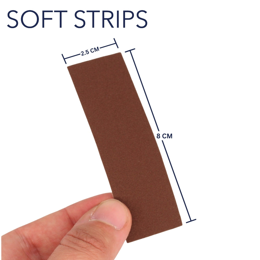 Caramel / 30 Small Strips (8 x 2.5cm)