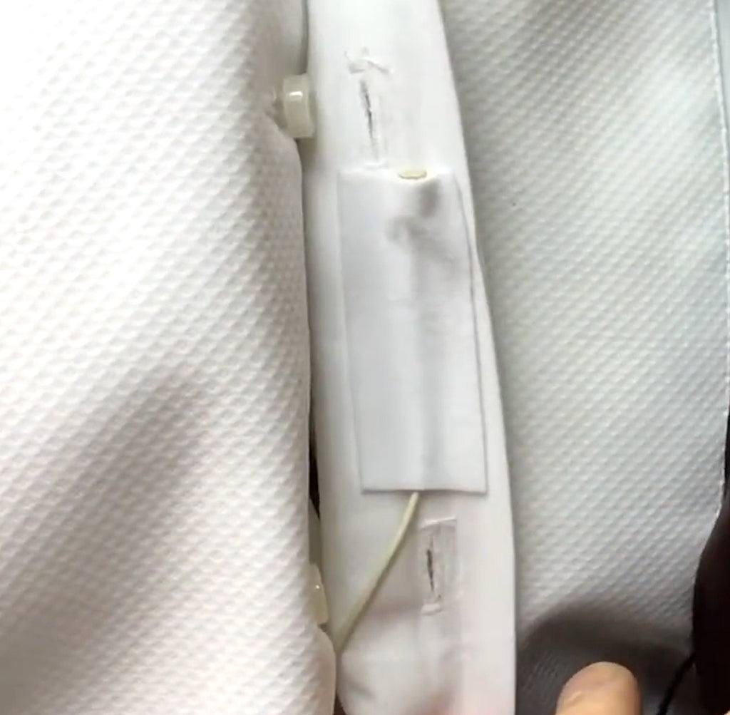 White / 30 Small Strips (8 x 2.5cm)