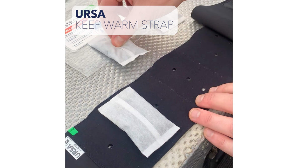 URSA Keep Warm Straps Black S